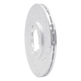 R1 Concepts 1982-1985 Toyota Celica Front Right Drilled & Slotted Silver Brake Rotor by R1 Concepts 631-76013R