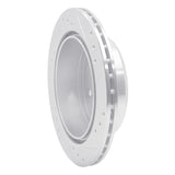 R1 Concepts 1982-1985 Toyota Celica Rear Left Drilled & Slotted Silver Brake Rotor by R1 Concepts 631-76014L