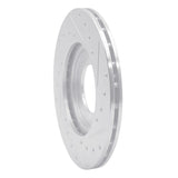 R1 Concepts 1981-1982 Toyota Cressida Front Left Drilled & Slotted Silver Brake Rotor by R1 Concepts 631-76015L
