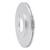 R1 Concepts 1981-1982 Toyota Cressida Front Right Drilled & Slotted Silver Brake Rotor by R1 Concepts 631-76015R