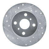 R1 Concepts 1984-1988 Chevrolet Nova Front Left Drilled & Slotted Silver Brake Rotor by R1 Concepts 631-76022L
