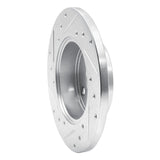 R1 Concepts 1984-1988 Chevrolet Nova Front Right Drilled & Slotted Silver Brake Rotor by R1 Concepts 631-76022R