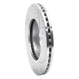 R1 Concepts 1984-1987 Toyota Cressida Front Left Drilled & Slotted Silver Brake Rotor by R1 Concepts 631-76024L