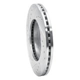 R1 Concepts 1984-1987 Toyota Cressida Front Right Drilled & Slotted Silver Brake Rotor by R1 Concepts 631-76024R