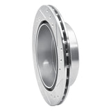 R1 Concepts 1984-1988 Toyota Cressida Rear Left Drilled & Slotted Silver Brake Rotor by R1 Concepts 631-76025L