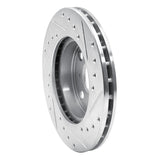 R1 Concepts 1986-1989 Toyota Celica Front Left Drilled & Slotted Silver Brake Rotor by R1 Concepts 631-76026L