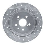 R1 Concepts 1986-1993 Lexus ES250 Rear Left Drilled & Slotted Silver Brake Rotor by R1 Concepts 631-76029L
