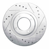 R1 Concepts 1985-1988 Toyota Cressida Front Right Drilled & Slotted Silver Brake Rotor by R1 Concepts 631-76030R