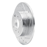 R1 Concepts 1985-1986 Toyota MR2 Rear Right Drilled & Slotted Silver Brake Rotor by R1 Concepts 631-76031R