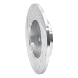 R1 Concepts 1985-1986 Toyota MR2 Rear Right Drilled & Slotted Silver Brake Rotor by R1 Concepts 631-76031R
