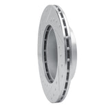 R1 Concepts 1988-1992 Geo Prizm Front Right Drilled & Slotted Silver Brake Rotor by R1 Concepts 631-76034R