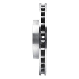 R1 Concepts 1987-1991 Toyota Camry Front Right Drilled & Slotted Silver Brake Rotor by R1 Concepts 631-76036R