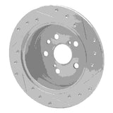 R1 Concepts 1988-1991 Toyota Celica Rear Left Drilled & Slotted Silver Brake Rotor by R1 Concepts 631-76038L