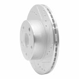 R1 Concepts 1989-1992 Toyota Cressida Front Right Drilled & Slotted Silver Brake Rotor by R1 Concepts 631-76040R