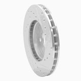 R1 Concepts 1988-1993 Toyota Celica Front Left Drilled & Slotted Silver Brake Rotor by R1 Concepts 631-76041L