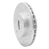 R1 Concepts 1988-1993 Toyota Celica Front Right Drilled & Slotted Silver Brake Rotor by R1 Concepts 631-76041R