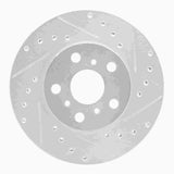 R1 Concepts 1988-1993 Toyota Celica Front Right Drilled & Slotted Silver Brake Rotor by R1 Concepts 631-76041R