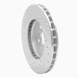 R1 Concepts 1988-1993 Toyota Celica Front Right Drilled & Slotted Silver Brake Rotor by R1 Concepts 631-76041R