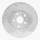 R1 Concepts 1990-1993 Toyota Celica Front Left Drilled & Slotted Silver Brake Rotor by R1 Concepts 631-76045L