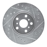 R1 Concepts 1990-1993 Toyota Celica Front Right Drilled & Slotted Silver Brake Rotor by R1 Concepts 631-76045R