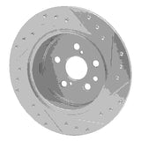 R1 Concepts 1990-1993 Toyota Celica Rear Left Drilled & Slotted Silver Brake Rotor by R1 Concepts 631-76046L