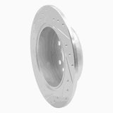 R1 Concepts 1990-1993 Toyota Celica Rear Right Drilled & Slotted Silver Brake Rotor by R1 Concepts 631-76046R