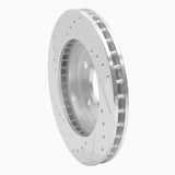 R1 Concepts 1991-1995 Toyota MR2 Front Right Drilled & Slotted Silver Brake Rotor by R1 Concepts 631-76047R