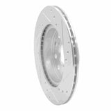 R1 Concepts 1991-1995 Toyota MR2 Rear Left Drilled & Slotted Silver Brake Rotor by R1 Concepts 631-76048L