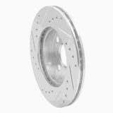 R1 Concepts 1991-1999 Toyota Tercel Front Right Drilled & Slotted Silver Brake Rotor by R1 Concepts 631-76049R