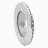 R1 Concepts 1992-1995 Toyota Paseo Front Left Drilled & Slotted Silver Brake Rotor by R1 Concepts 631-76050L