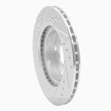 R1 Concepts 1992-1995 Toyota Paseo Front Right Drilled & Slotted Silver Brake Rotor by R1 Concepts 631-76050R