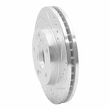 R1 Concepts 1992-2001 Toyota Camry Front Right Drilled & Slotted Silver Brake Rotor by R1 Concepts 631-76051R
