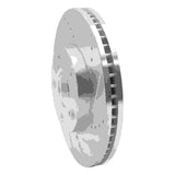 R1 Concepts 1992-2006 Lexus ES300 Front Right Drilled & Slotted Silver Brake Rotor by R1 Concepts 631-76052R