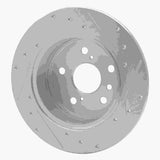 R1 Concepts 1992-2003 Lexus RX300 Rear Left Drilled & Slotted Silver Brake Rotor by R1 Concepts 631-76053L