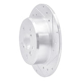 R1 Concepts 1992-2003 Lexus ES300 Rear Right Drilled & Slotted Silver Brake Rotor by R1 Concepts 631-76053R