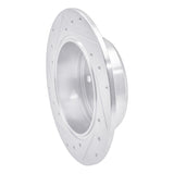 R1 Concepts 1992-2003 Lexus ES300 Rear Right Drilled & Slotted Silver Brake Rotor by R1 Concepts 631-76053R