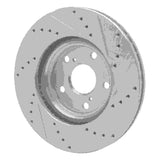 R1 Concepts 1999-2007 Lexus ES330 Front Left Drilled & Slotted Silver Brake Rotor by R1 Concepts 631-76055L