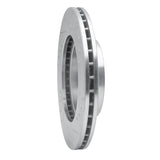 R1 Concepts 1993-2002 Chevrolet Prizm Front Left Drilled & Slotted Silver Brake Rotor by R1 Concepts 631-76056L