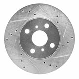 R1 Concepts 1993-2002 Chevrolet Prizm Front Right Drilled & Slotted Silver Brake Rotor by R1 Concepts 631-76056R