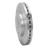 R1 Concepts 1992-1995 Toyota MR2 Front Right Drilled & Slotted Silver Brake Rotor by R1 Concepts 631-76057R