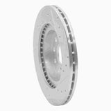 R1 Concepts 1992-1995 Toyota MR2 Rear Left Drilled & Slotted Silver Brake Rotor by R1 Concepts 631-76058L