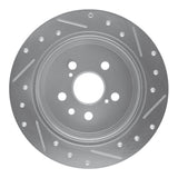 R1 Concepts 1994-1995 Toyota Celica Rear Left Drilled & Slotted Silver Brake Rotor by R1 Concepts 631-76060L