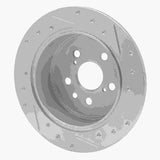 R1 Concepts 1994-1995 Toyota Celica Rear Left Drilled & Slotted Silver Brake Rotor by R1 Concepts 631-76060L