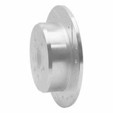 R1 Concepts 1994-1995 Toyota Celica Rear Right Drilled & Slotted Silver Brake Rotor by R1 Concepts 631-76060R