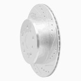 R1 Concepts 1993-1998 Toyota Supra Rear Right Drilled & Slotted Silver Brake Rotor by R1 Concepts 631-76064R