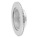 R1 Concepts 1993-1998 Toyota Supra Rear Right Drilled & Slotted Silver Brake Rotor by R1 Concepts 631-76064R