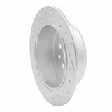 R1 Concepts 1996-1999 Toyota Celica Rear Right Drilled & Slotted Silver Brake Rotor by R1 Concepts 631-76066R