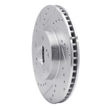R1 Concepts 2000-2010 Pontiac Vibe Front Left Drilled & Slotted Silver Brake Rotor by R1 Concepts 631-76068L