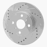 R1 Concepts 2000-2005 Toyota MR2 Spyder Front Left Drilled & Slotted Silver Brake Rotor by R1 Concepts 631-76072L