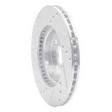 R1 Concepts 2000-2005 Toyota MR2 Spyder Front Right Drilled & Slotted Silver Brake Rotor by R1 Concepts 631-76072R